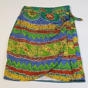 Vintage Forenza Wrap Pencil Skirt Size 10 Lined